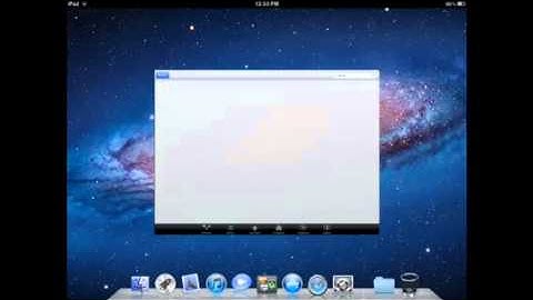 iPad Mac OS X lion DREAMBOARD theme