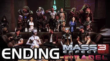 Mass Effect 3 - Citadel DLC ENDING (Xbox 360/PS3/PC HD)