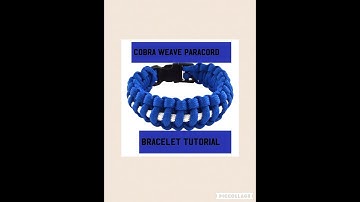 EASY Paracord Bracelet Tutorial - Mad Max Cobra Weave Bracelet