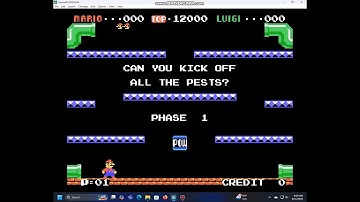 Mario Bros TI-99/4A port