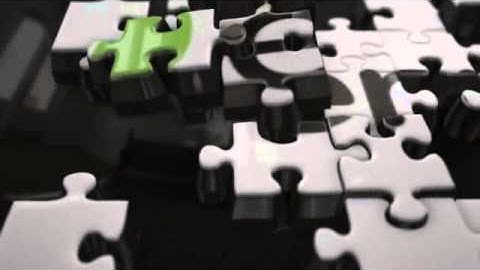 After Effects project-Puzzle Animation Logo
