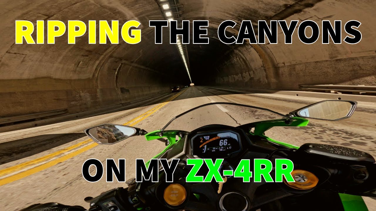 I'm Taking My ZX4RR on the WILDEST Canyon Ride EVER! - YouTube