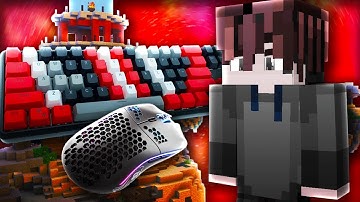 I Got HACKUSATED (Keyboard and Mouse sounds) | Bedwars