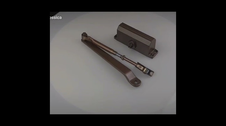 Huisda door closer for glass door