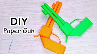 How To Make Paper Gun || DIY paper Gun Tutorial || Kids Craft Ideas
