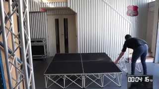 Intellistage portable stage system