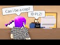 Getting Trained To Become A Cop! Im not good With Guns... (Roblox)