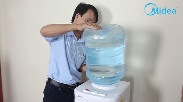 Mở hộp, hướng dẫn sử dụng cây nước Midea YL1631S-B siêu nhanh