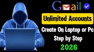 Unlimited Gmail Accounts Without Phone Number, OTP Verification on Laptop or PC ( New Trick 2026) ✅