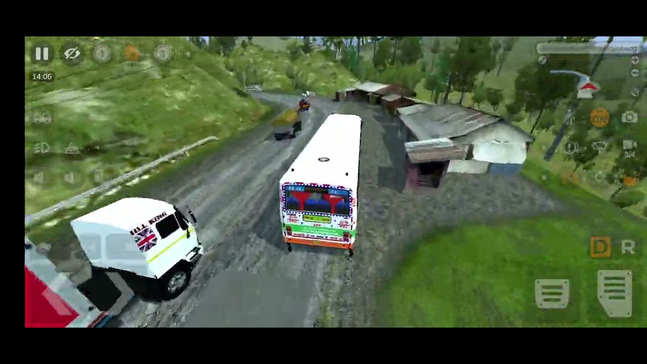 BUSSID UPDATED HILL MAP MOD