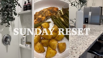 SUNDAY RESET| TRADER JOES HAUL| CLEANING| SELF CARE + MORE