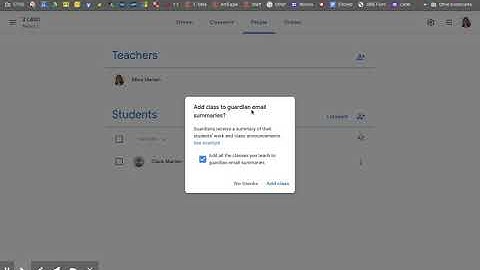 Invite and Enable Guardian Summaries in Google Classroom