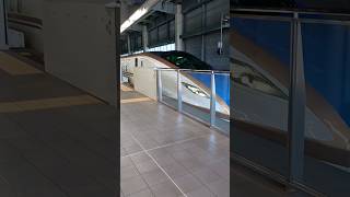 北陸新幹線金沢駅　W7系発車