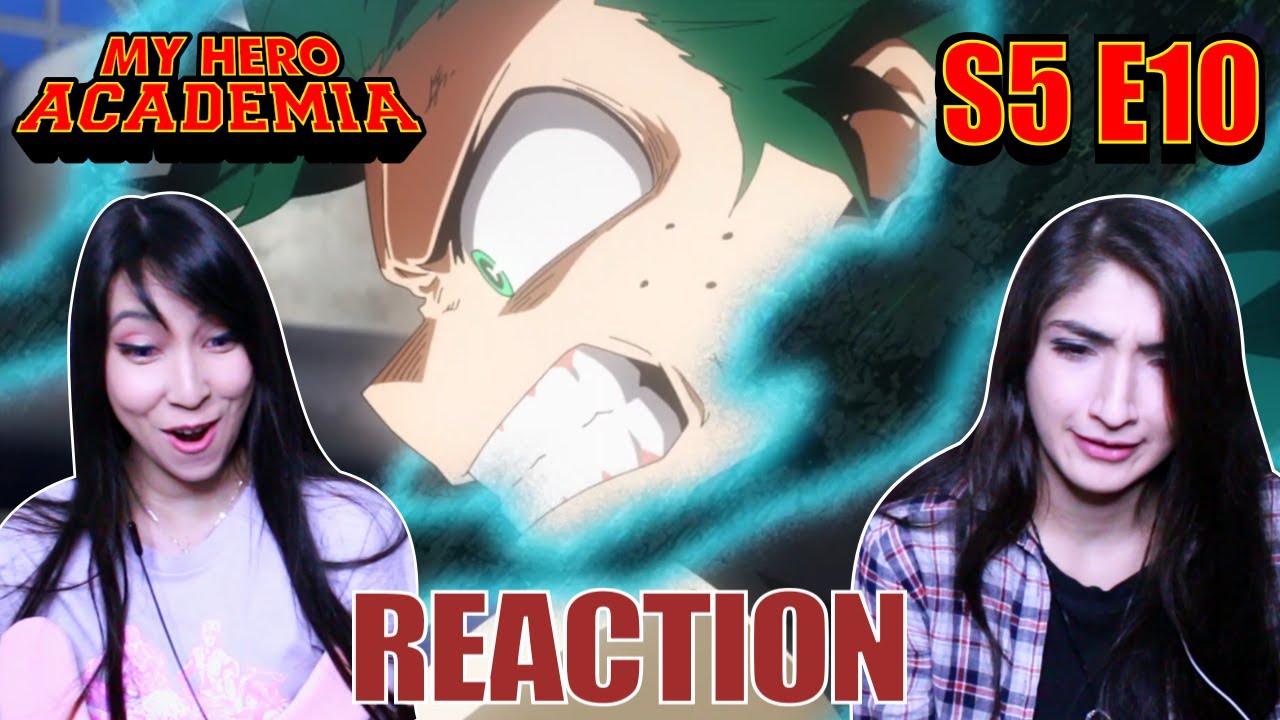 DEKU'S NEW MOVE! BLACKWHIP!! | My Hero Academia Season 5 Episode 10 Reaction Highlights