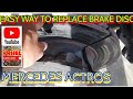 EASY WAY TO REPLACE BRAKE DISC MERCEDES ACTROS@yrhelmechanicalelectrical9113