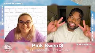 PINK SWEAT$: Drummer to singer-songwriter?
Tune in as PINK SWEAT$ shares how he uses his music to connect with people all around the world and what writing songs means to him!
Edited by Ferdeos
CHECK OUT PINK SWEAT$S LATEST SINGLE:
https://spoti.fi/34jEP47
CHECK OUT PINK SWEATS HERE:
Instagram: https://www.instagram.com/pinksweats
YouTube: https://www.youtube.com/c/PinkSweats
Spotify: https://spoti.fi/3aeJV5u
CHECK OUT OUR SOCIAL MEDIA PAGES HERE
Instagram: https://www.instagram.com/radioheatwave
TikTok: https://vt.tiktok.com/k4H6LB/
Facebook: https://www.facebook.com/radioheatwave/
Twitter: https://twitter.com/radioheatwave
Youtube: https://www.youtube.com/user/radioheatwave
Spotify: https://spoti.fi/3r5Tkly PINK SWEAT$: Drummer to singer-songwriter?