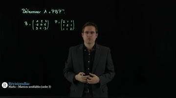 [RévisionsBac.com] - Matrices 3x3 : matrices semblables