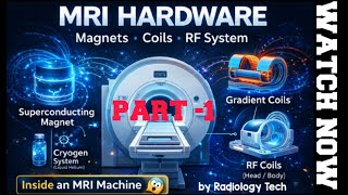 MRI Hardware Explained – Part 1 | Basics &amp; Magnetism|RADIOLOGY TECH|