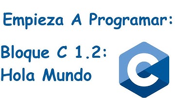 Bloque 1.2: Primer Hola Mundo