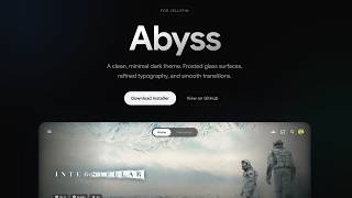 Abyss: The Ultimate Minimal Jellyfin Theme (Setup & Demo)