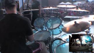 Adam Jarvis - Pig Destroyer - Valley of the Geysers (drum cam)