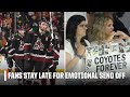 Arizona Coyotes fans say goodbye in final Phoenix home game | NHL on ESPN