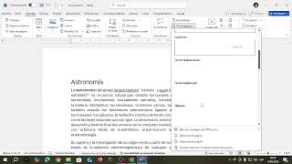 Crear un índice automatico en Word