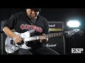 ESP Guitars: E-II M-II NECK-THRU URBAN CAMO Demonstration featuring 林 剛史(Tsuyoshi Hayashi)