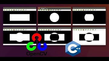 8 OpenCV C++: Operaciones bitwise | Bitwise operations (AND, OR, XOR, NOT)