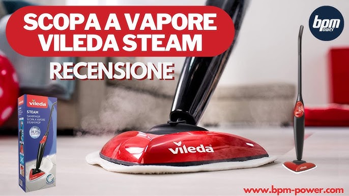 VILEDA STEAM XXL - Recensione Scopa a VAPORE per pulire e