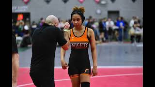 4k 120 fps Nikon Z9 The 2025 CIAC Girl’s Wrestling State Championship Floyd Little Athletic Center