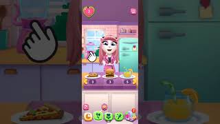 My talking tom 2,My talking angela 2,Perfect slices,Stack smash Subway surfers,Tippy toe - Gameplay screenshot 3