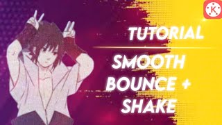 Tutorial - smooth bounce + shake for AMV on kinemaster...! || it's pinto trace screenshot 4