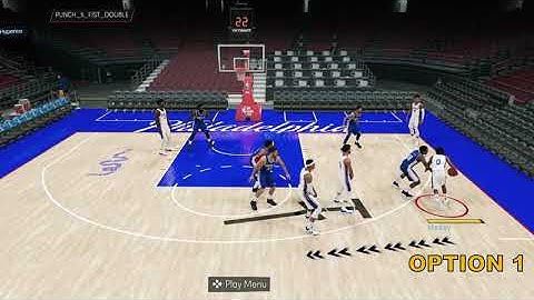 PUNCH 5 FIST DOUBLE - NBA 2K22 76ers Playbook