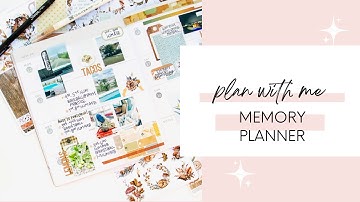 Plan With Me | Memory Planner | Cocoa Daisy Kits | Stop The Blur | Heidi Swapp Storyline Chapters