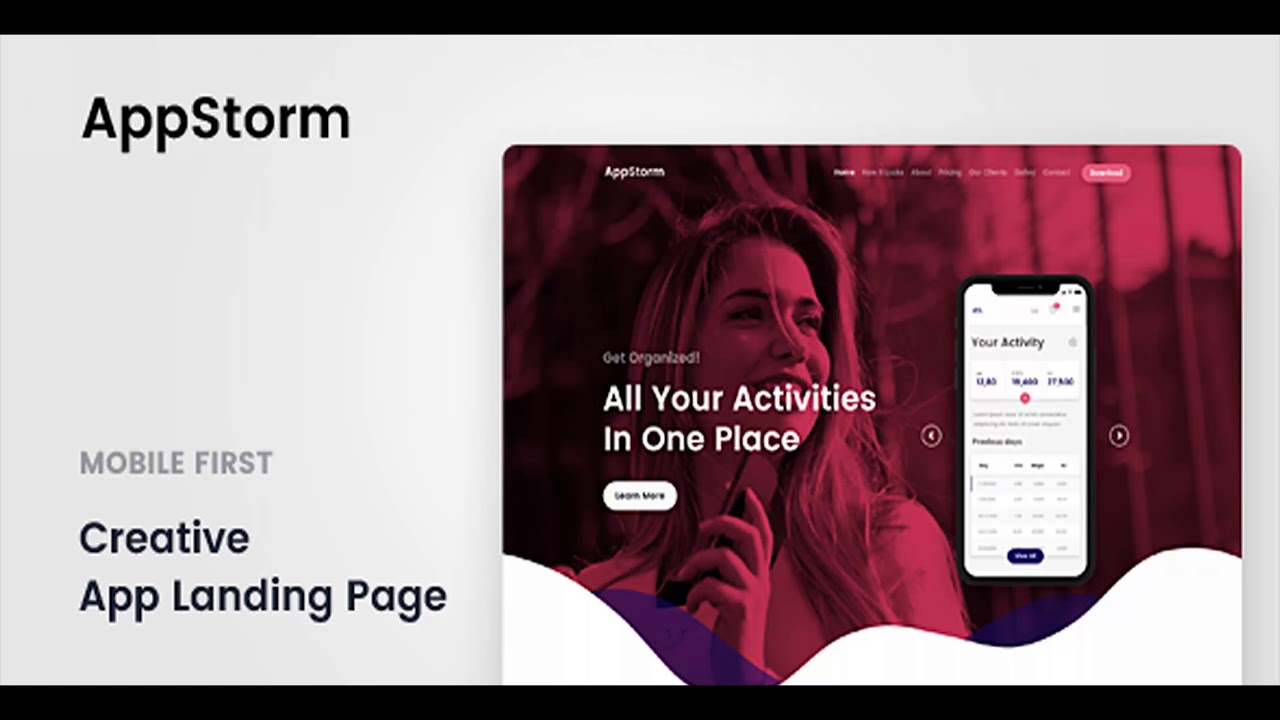 AppStorm - App Startup Template | Themeforest Website Templates and Themes