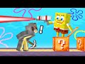 Minecraft spongebob lucky block race 1v1