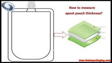 How to measure spout pouch thickness?