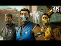 Mortal kombat 1 story all cutscenes full movie 2023 4k 60fps mk1