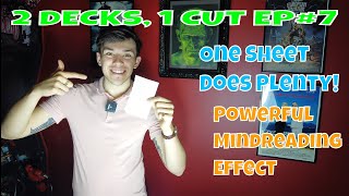 Thumbnail for WTF? 10 MINS OF MIND-READING FROM 1 PIECE OF PAPER!? 2 DECKS 1 CUT EPISODE 7 WITH HARRY NARDI