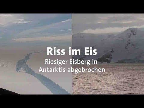 Riesiger Eisberg in Antarktis abgebrochen