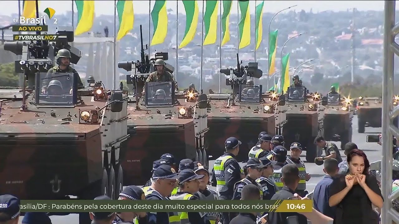 Viaturas das FORÇAS ARMADAS BRASILEIRAS - DIA DA INDEPENDÊNCIA - YouTube