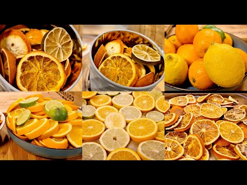 Vidéo: Comment Sécher Rapidement Des Oranges Pour La Garniture