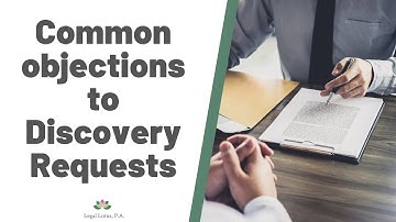 Common objections to Discovery Requests- Legal Lotus, Miami Trial & Family Lawyers
