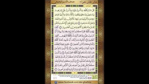 3 -6 -4المصحف المعلم الشيخ الحصري سورة البقرة الربع الرابع من الحزب السادس الجزء الثالث