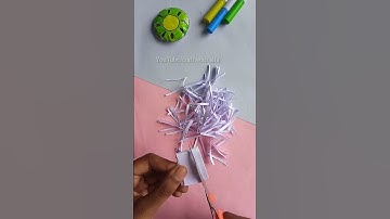 DIY Shredded paper filler for gift box-simple from waste paper😍🎁 #youtubeshorts #craftwithsifa