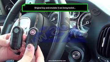FIAT 500L 2013+ Remote Key Cloning Into IEA Emulator 3 By the Zed Full Programmer