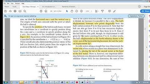 Chap 10.2 - Vectors in a plane  (a)
