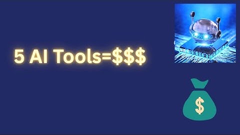 5 AI Tools That Can Make You Money in 2025 💰