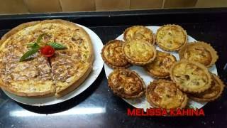 Quiche au poulet  كيش بالدجاج  لذيذ رووووعة